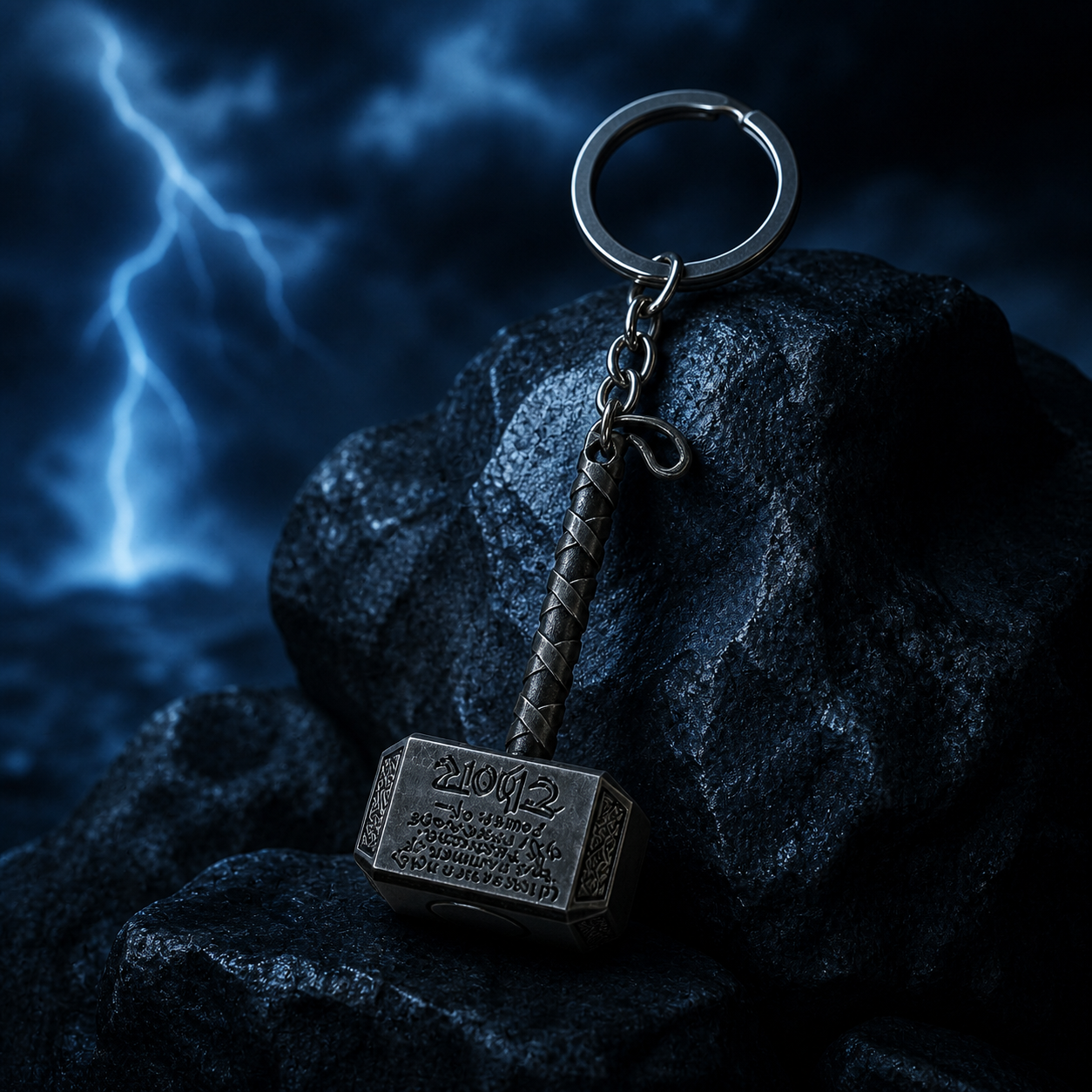 Thor Thunder Hammer Keychain