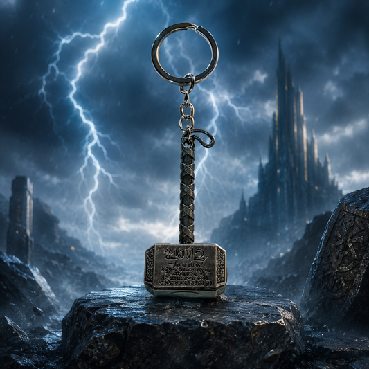 Thor Thunder Hammer Keychain