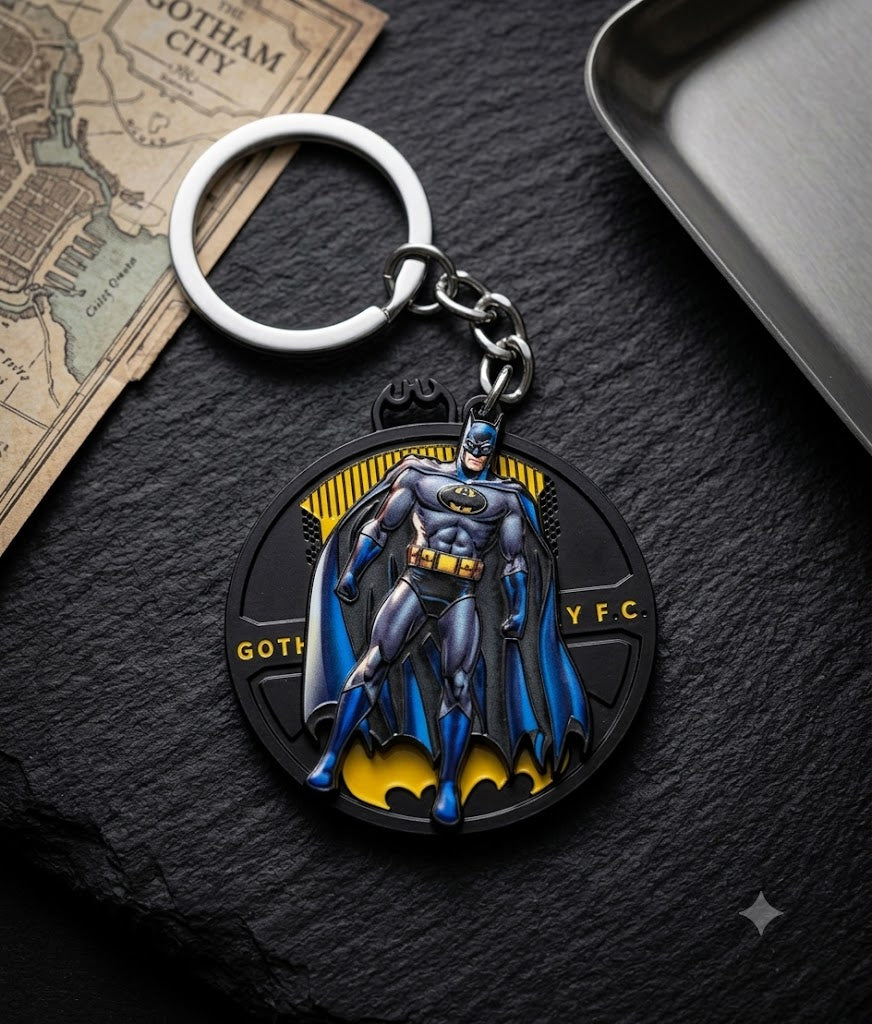 Joker-Batman Fidget Spinner Keychain