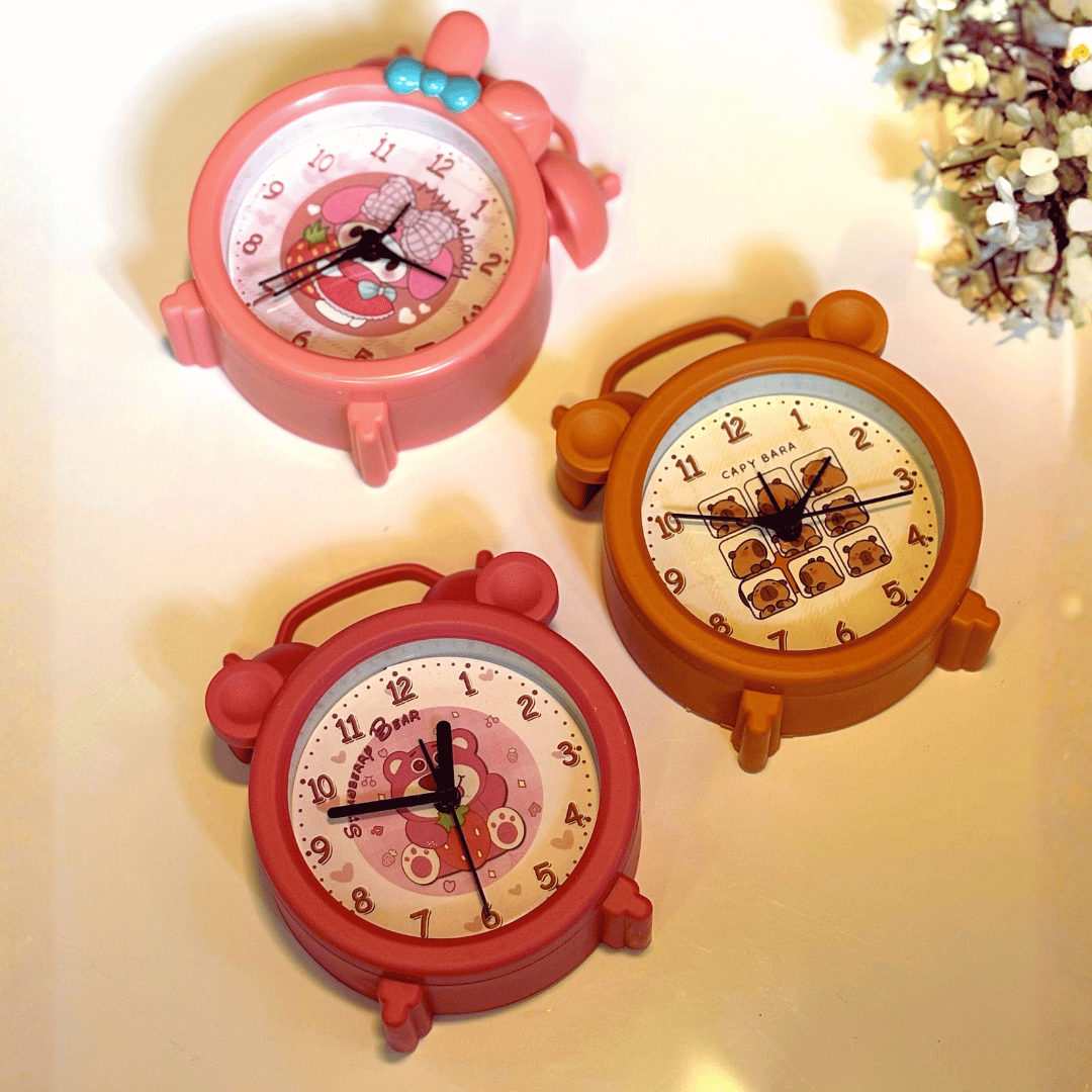 Cute Character Alarm Clock – Fun Wake-Up for Kids