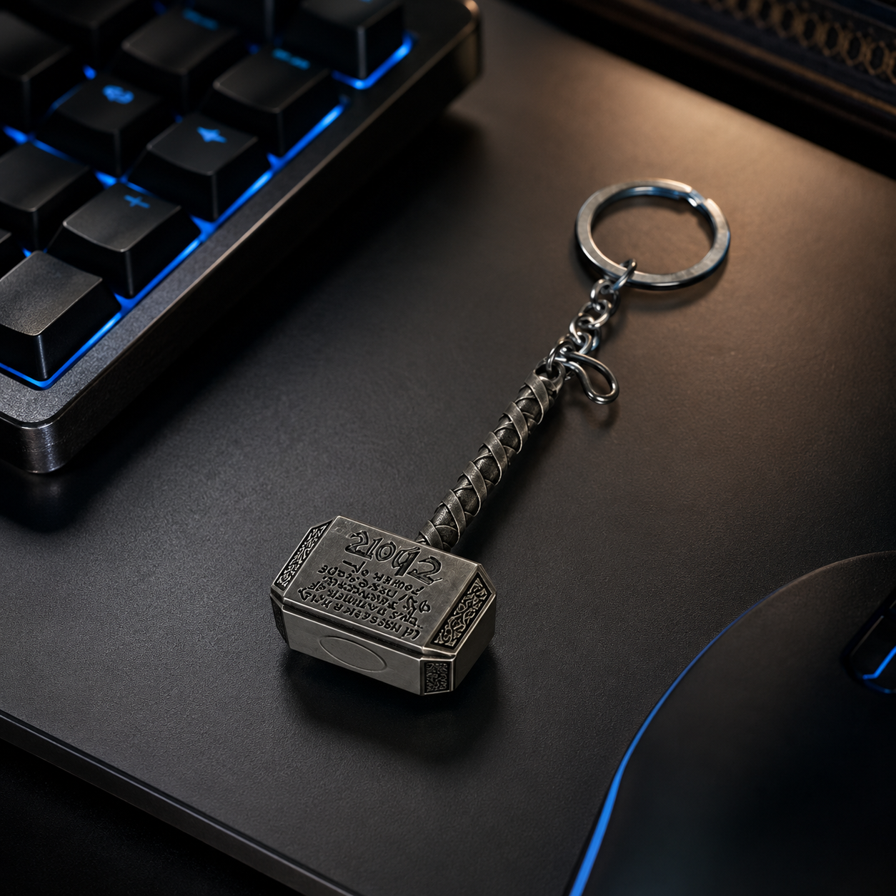 Thor Thunder Hammer Keychain
