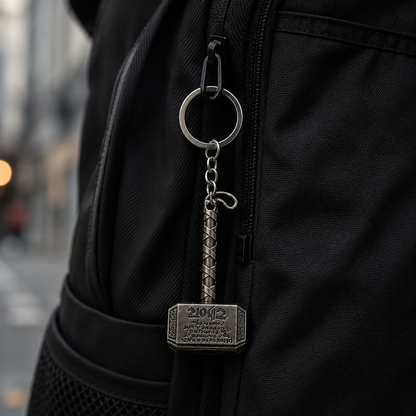 Thor Thunder Hammer Keychain