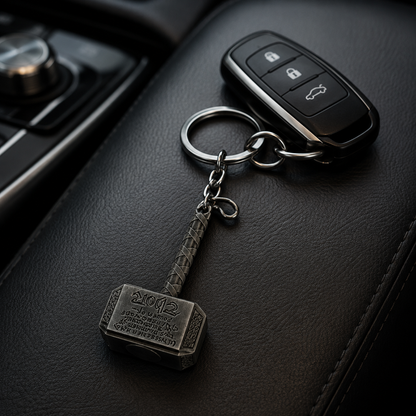 Thor Thunder Hammer Keychain