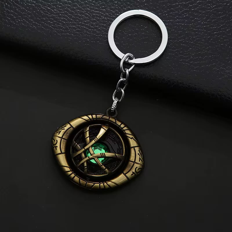 Rotatable Doctor Strange Eye Keychain