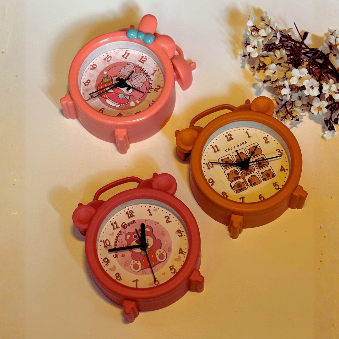 Cute Character Alarm Clock – Fun Wake-Up for Kids