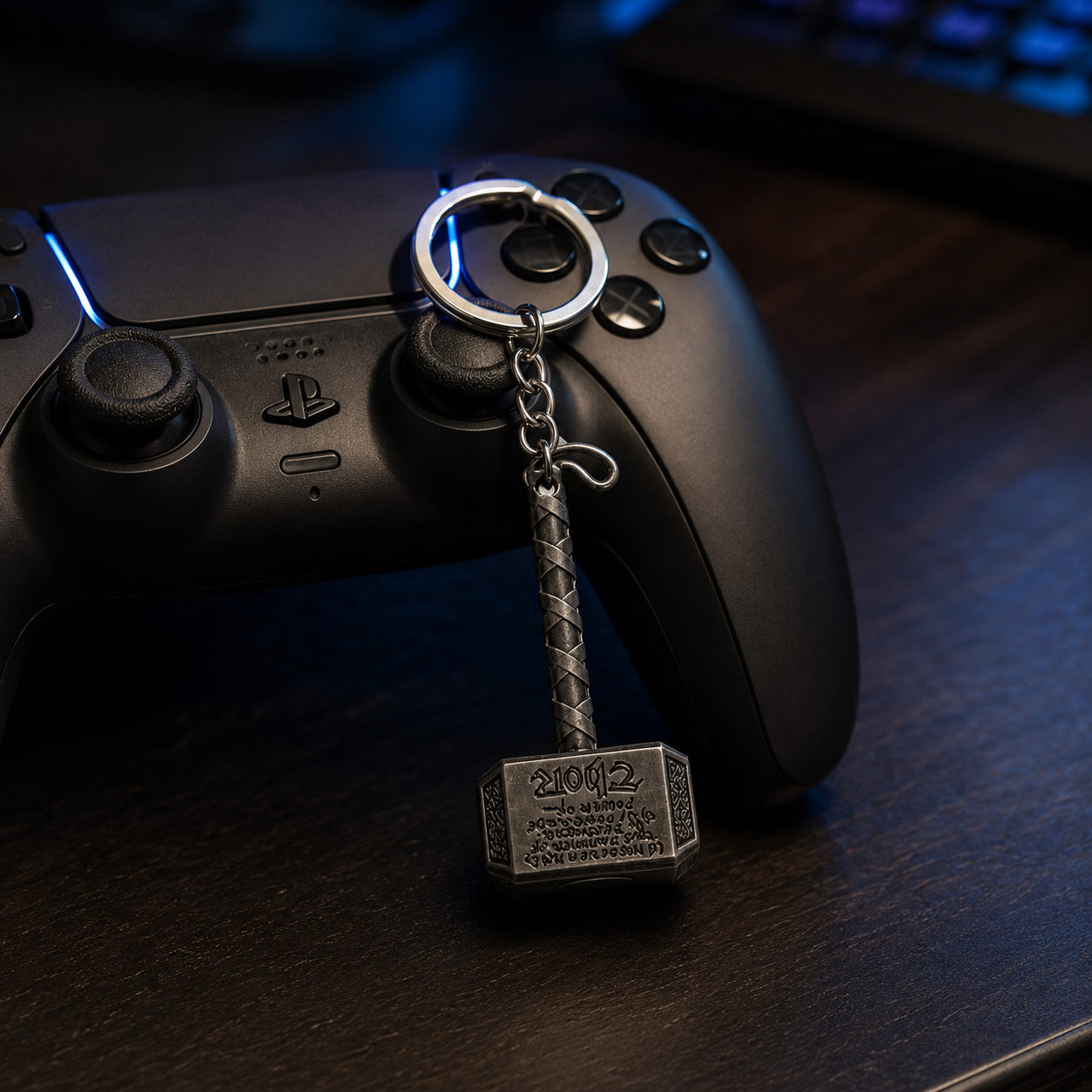 Thor Thunder Hammer Keychain