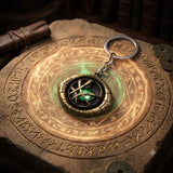 Rotatable Doctor Strange Eye Keychain