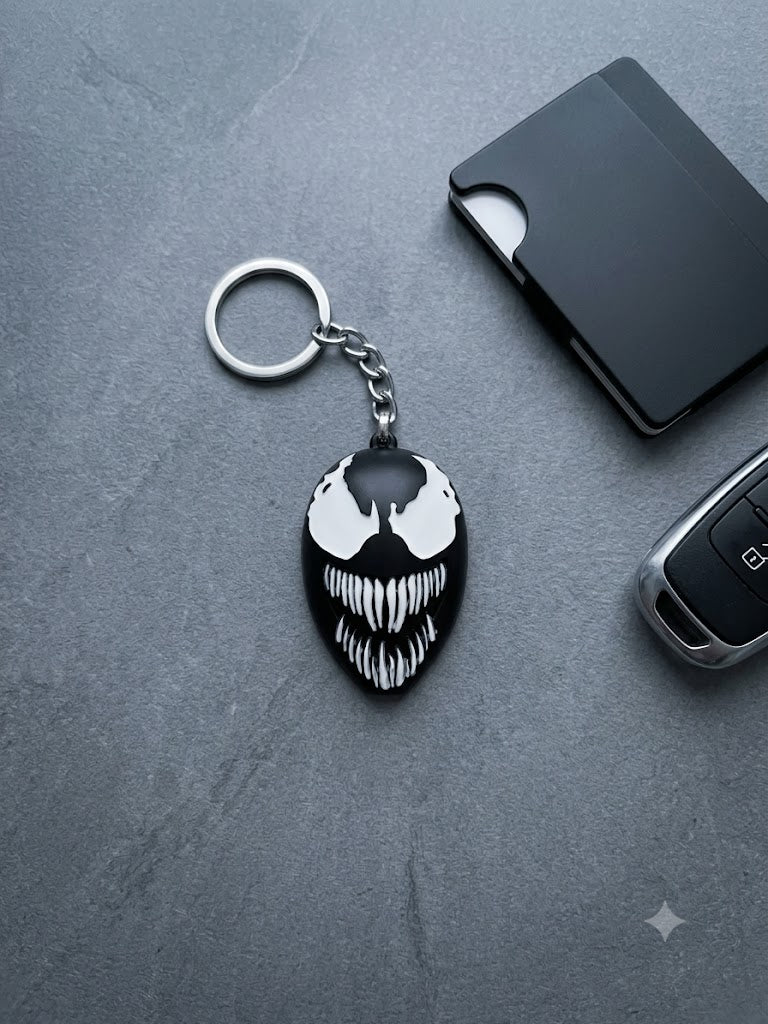 Venom / Spiderman Mask Keychain