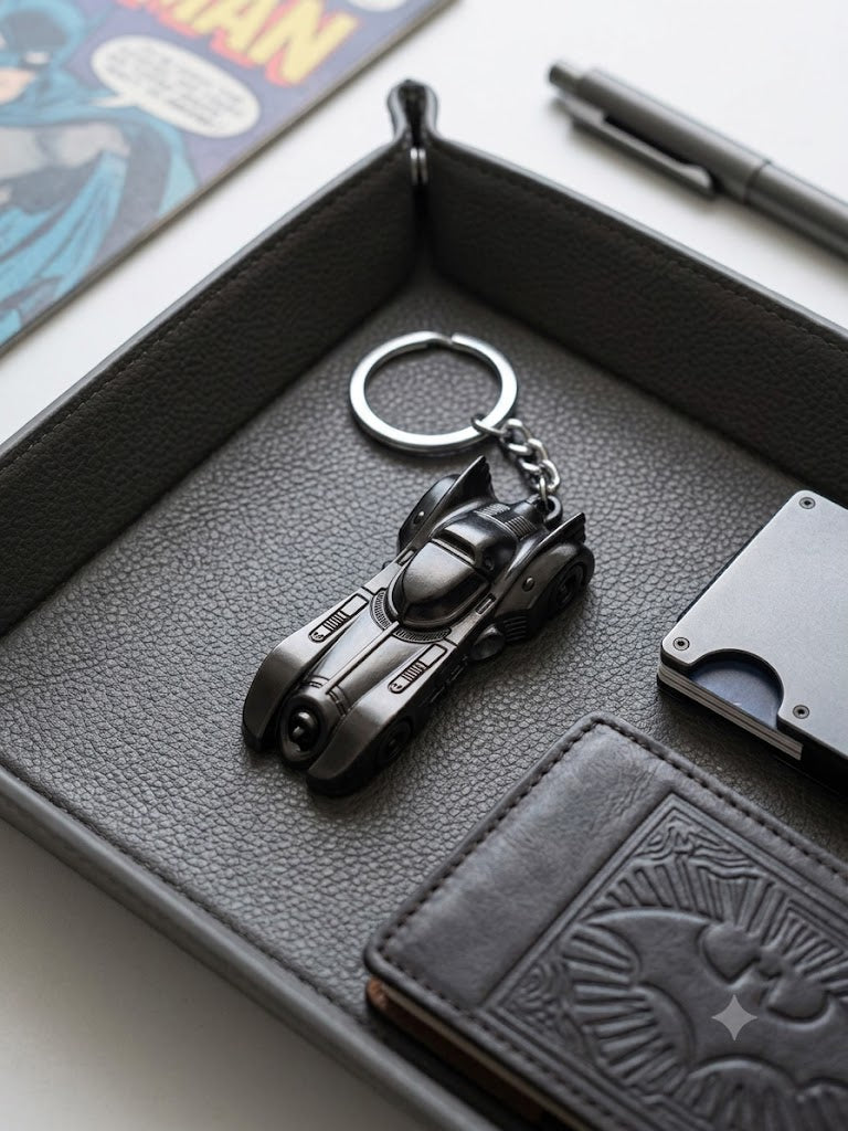 Batman Car Keychain