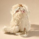 Cute Cat Plush Backpack with Meow Sound 45C.M