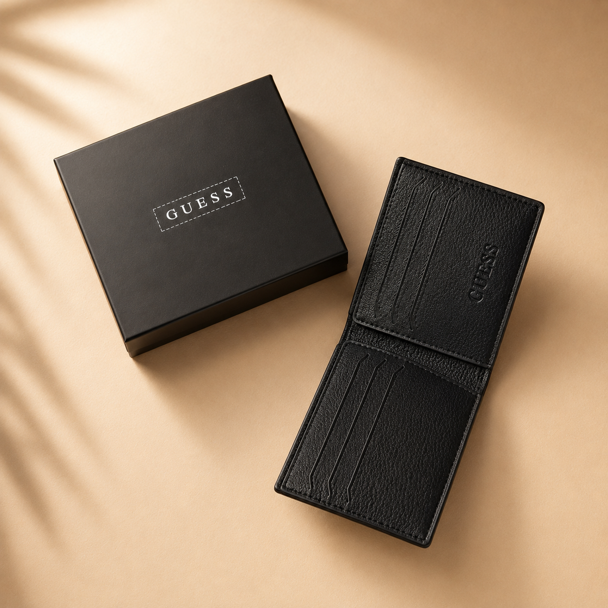 Guess Black Leather Wallet