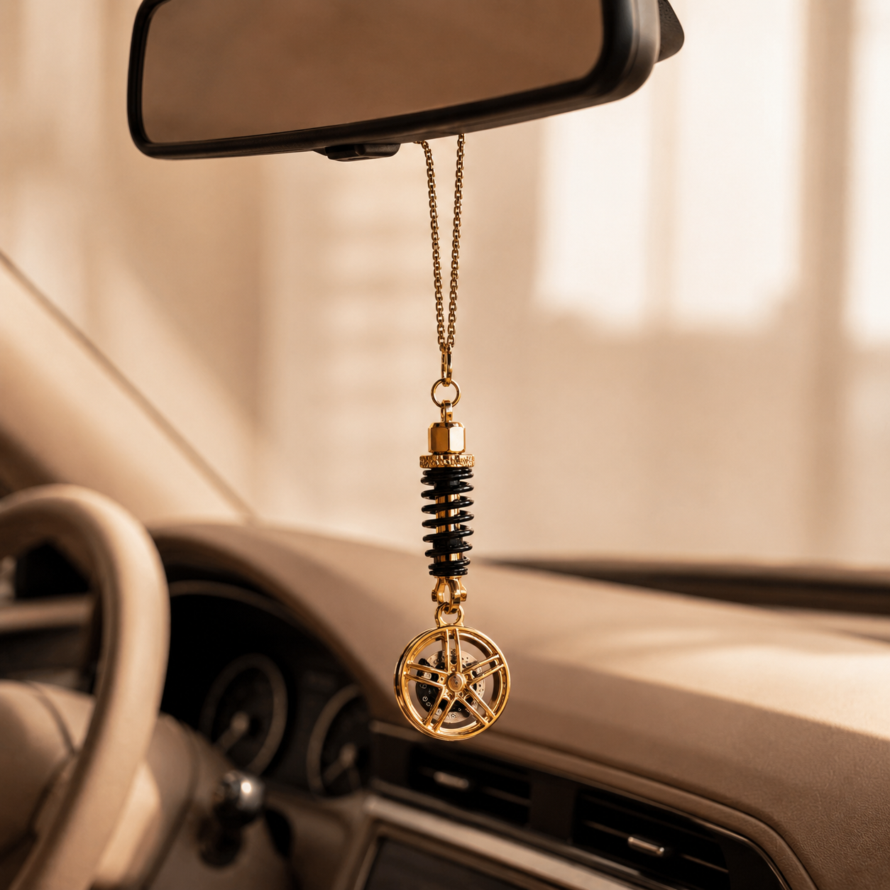 Car Suspension Keychain