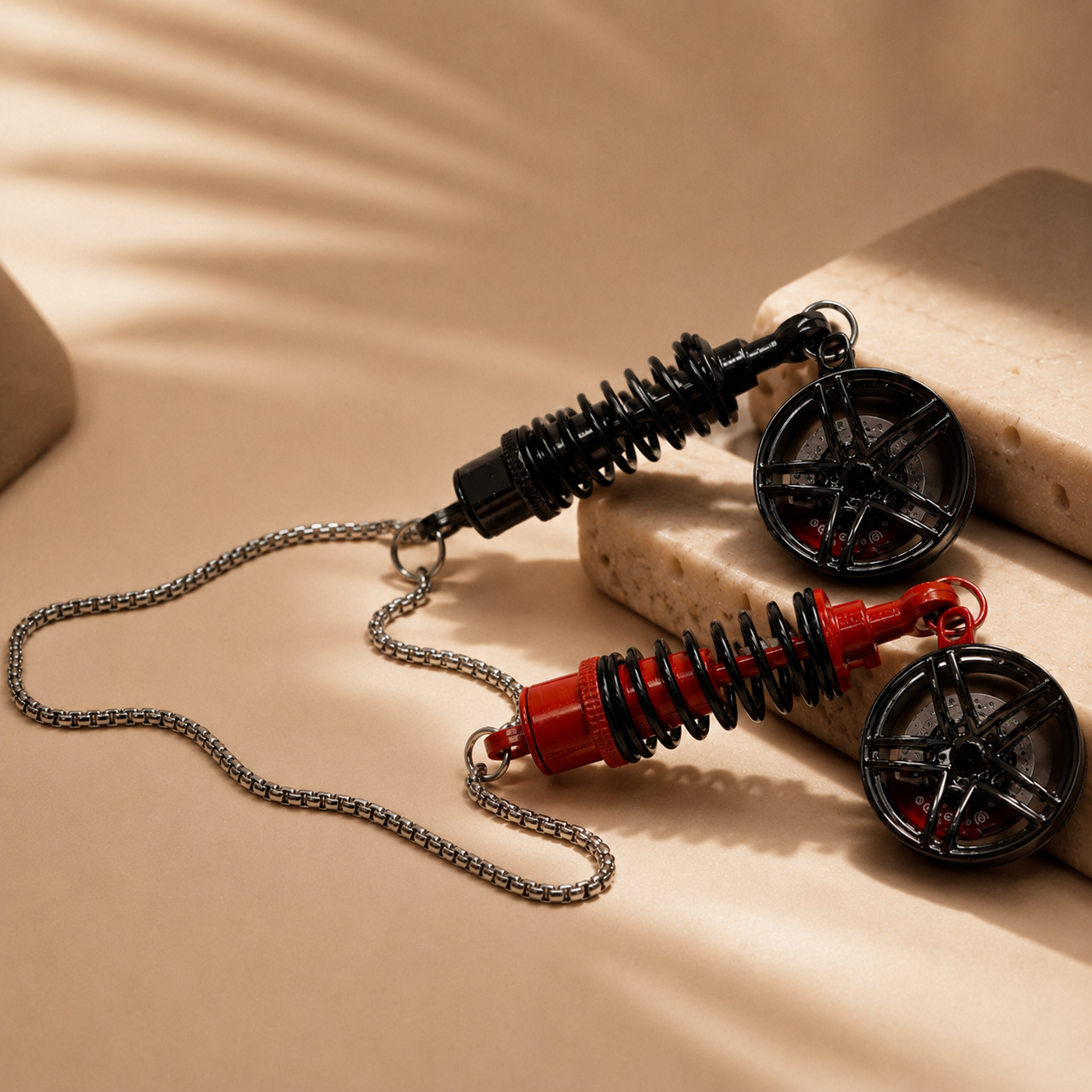 Car Suspension Keychain