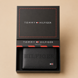Tommy Hilfiger Black Leather Wallet