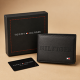 Tommy Hilfiger Black Leather Wallet