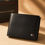 Tommy Hilfiger Black Leather Wallet