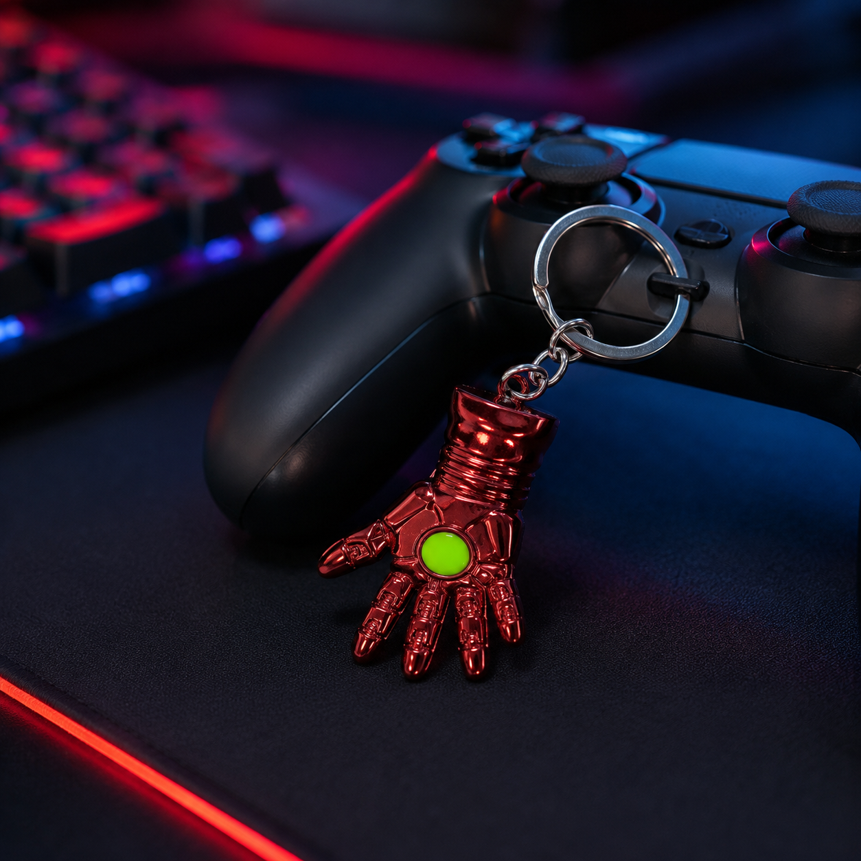 Iron Man Hand Keychain