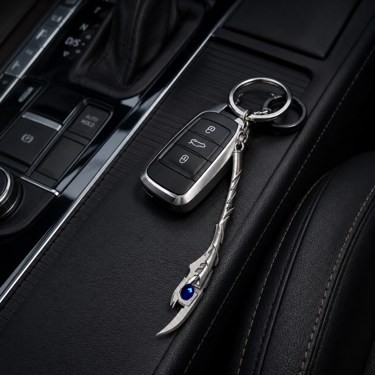 Loki's Chitauri Sceptre Keychain