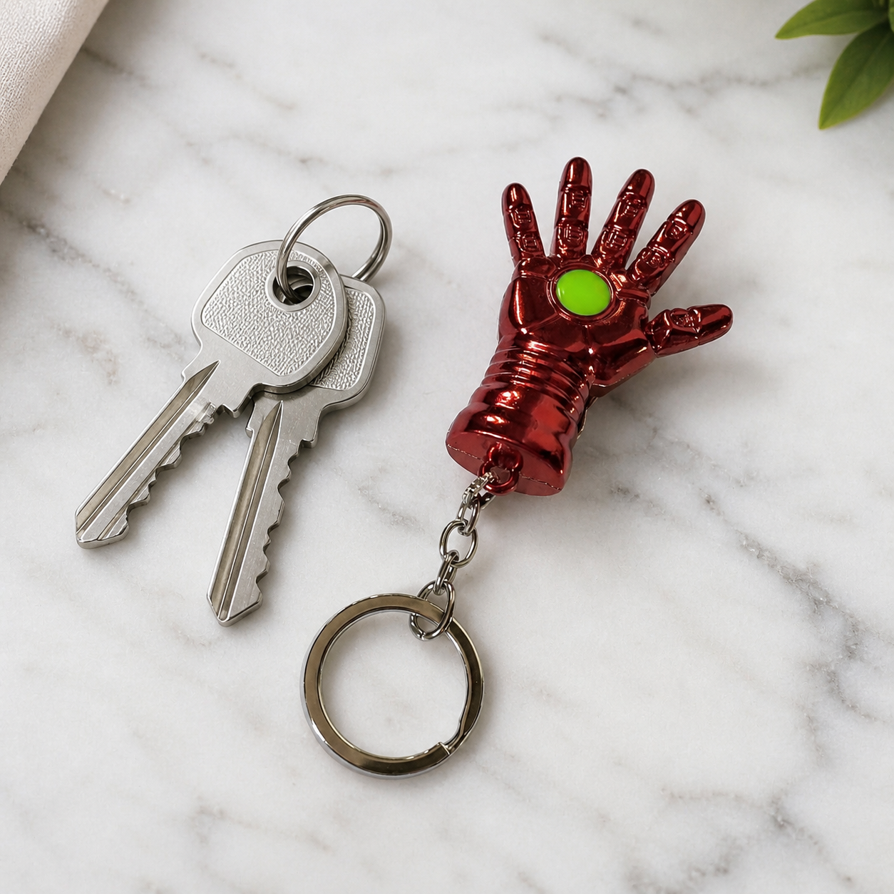 Iron Man Hand Keychain