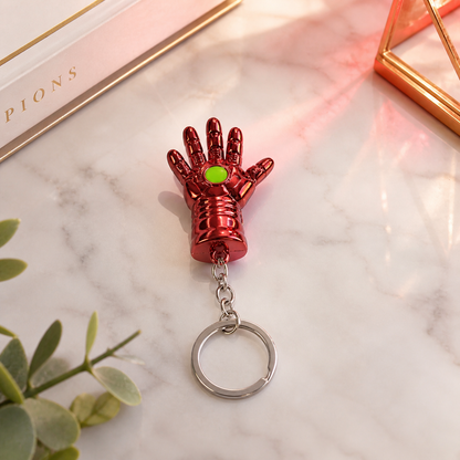 Iron Man Hand Keychain