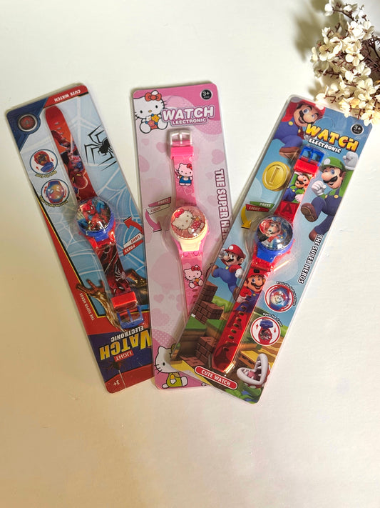 Super Hero Kids Spinner Watch