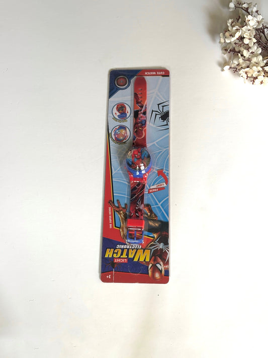 Super Hero Kids Spinner Watch