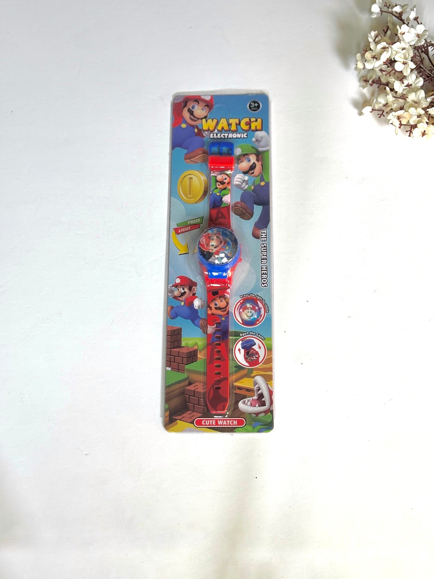 Super Hero Kids Spinner Watch