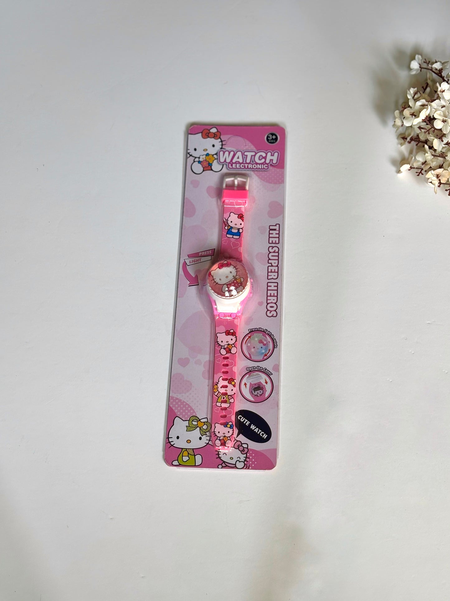 Super Hero Kids Spinner Watch