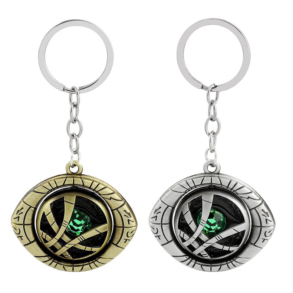 Rotatable Doctor Strange Eye Keychain