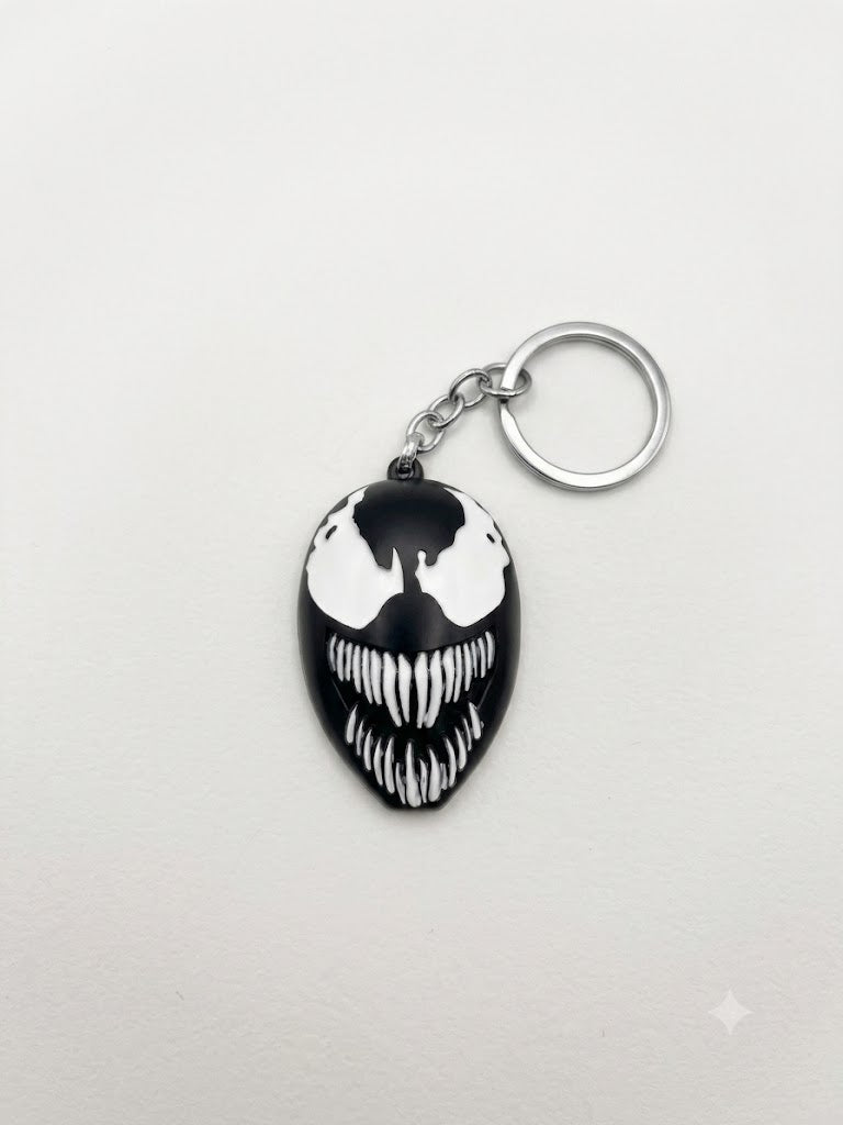 Venom / Spiderman Mask Keychain