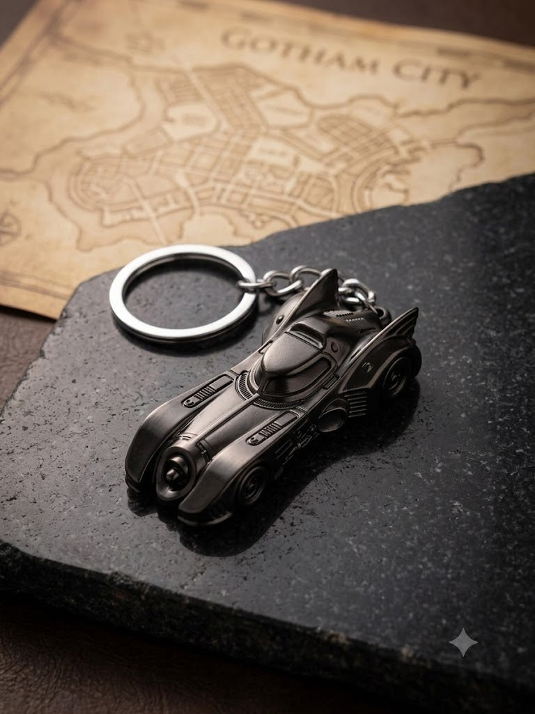 Batman Car Keychain
