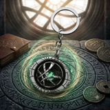 Rotatable Doctor Strange Eye Keychain