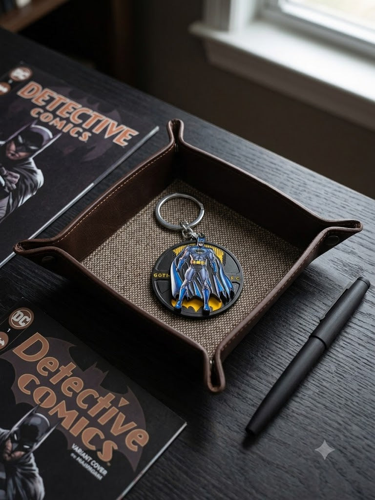 Joker-Batman Fidget Spinner Keychain